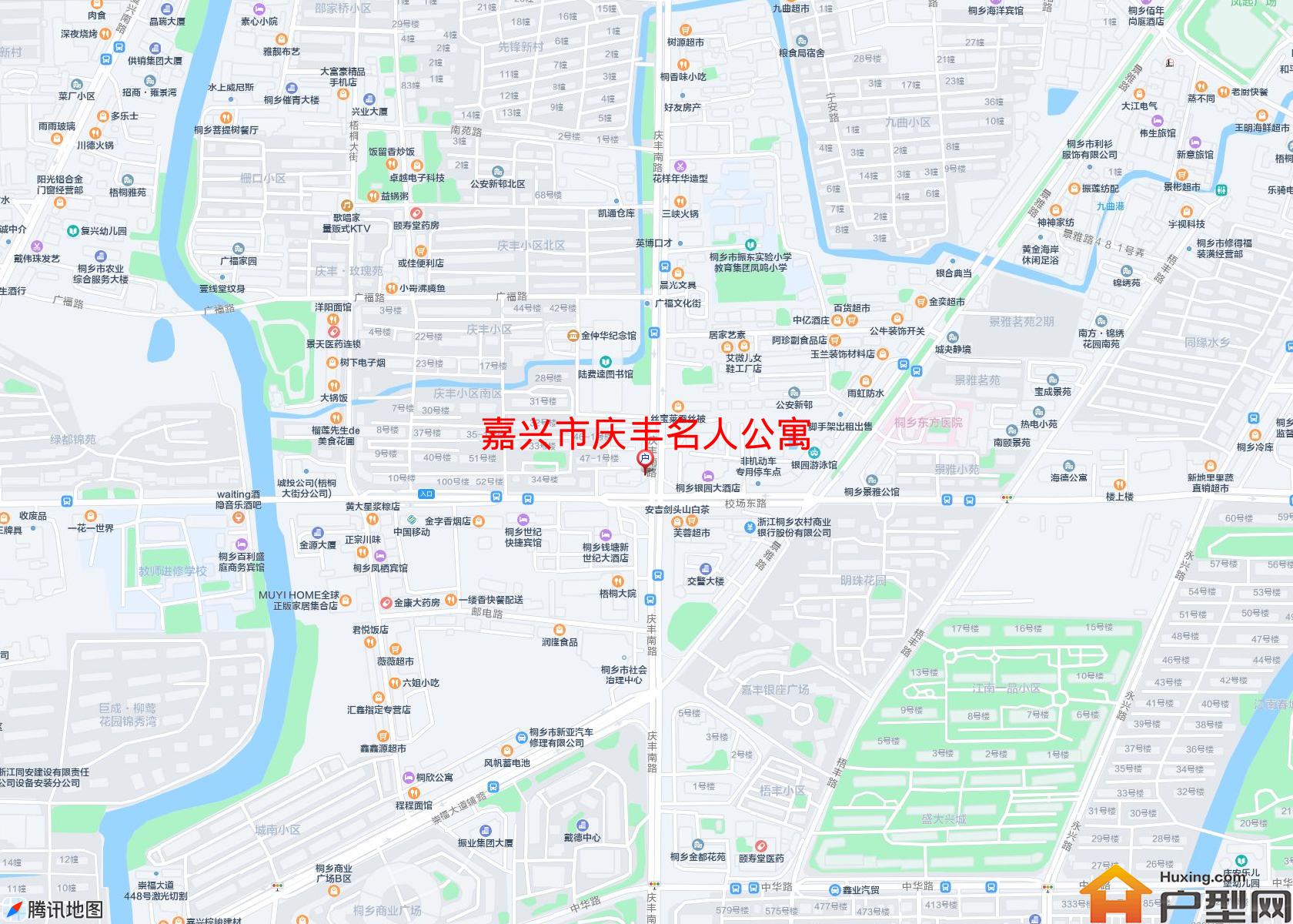 庆丰名人公寓小区 - 户型网