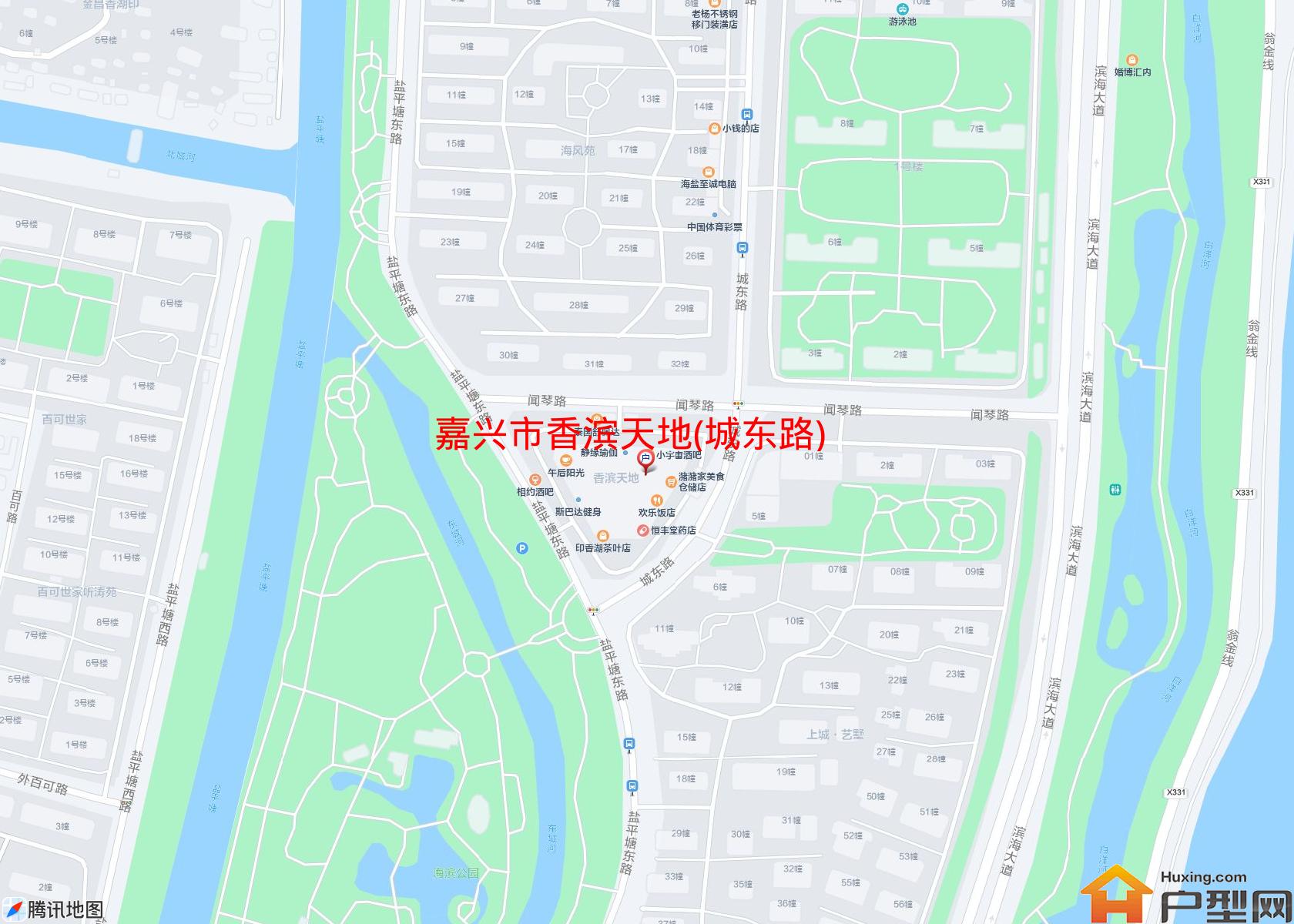 香滨天地(城东路)小区 - 户型网