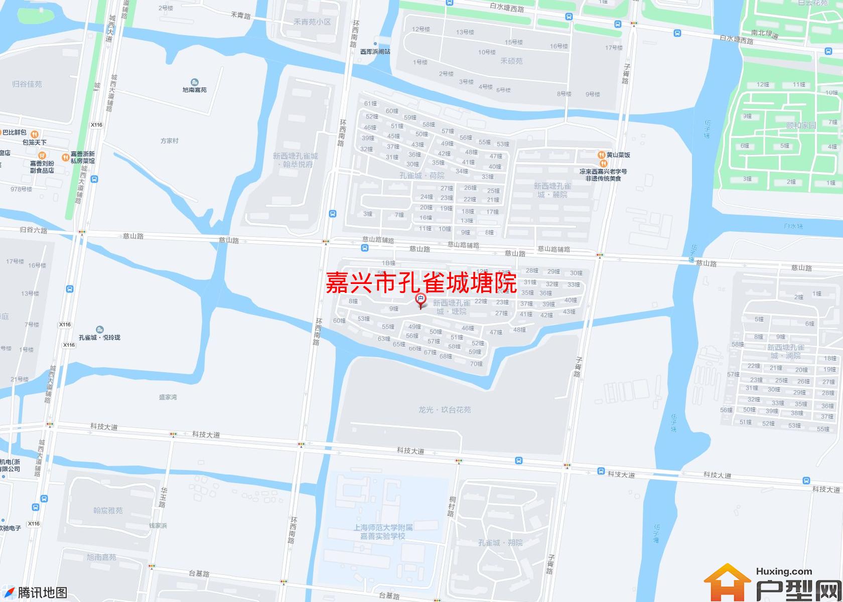 孔雀城塘院小区 - 户型网