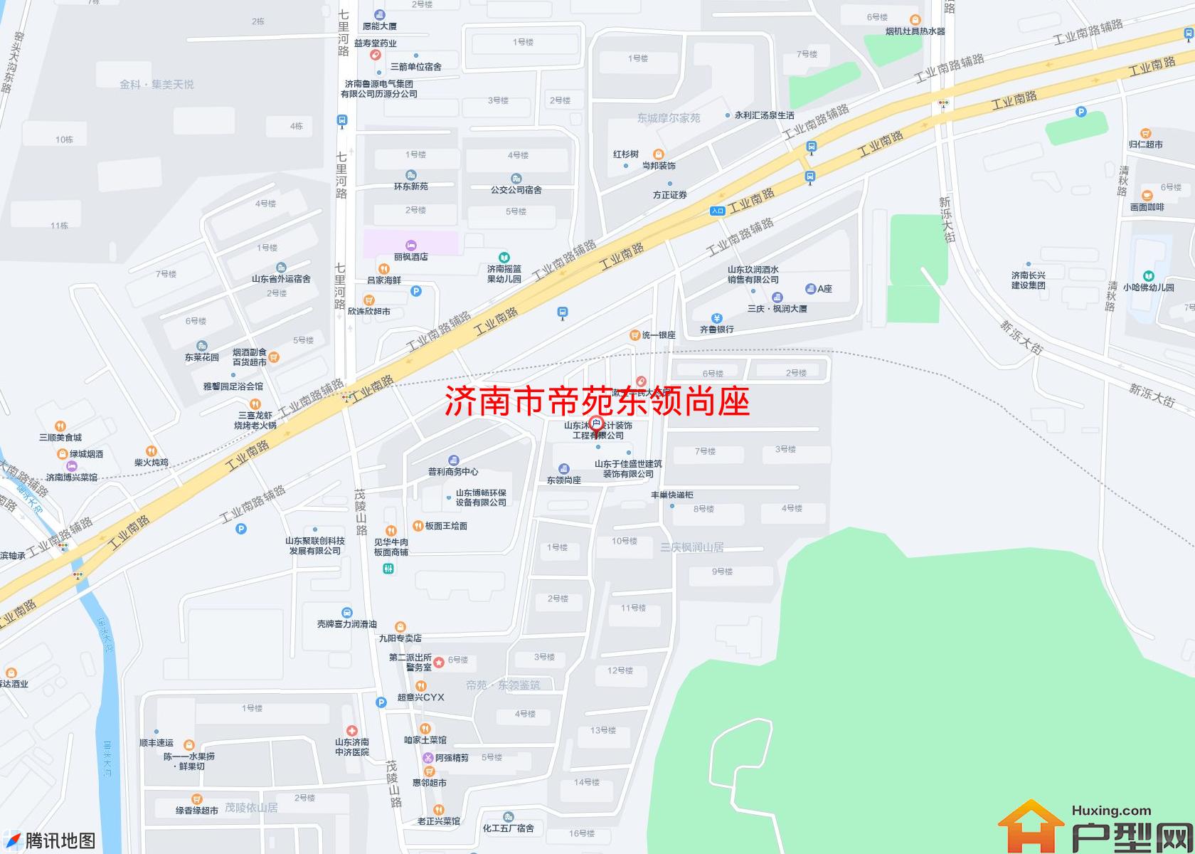 帝苑东领尚座小区 - 户型网
