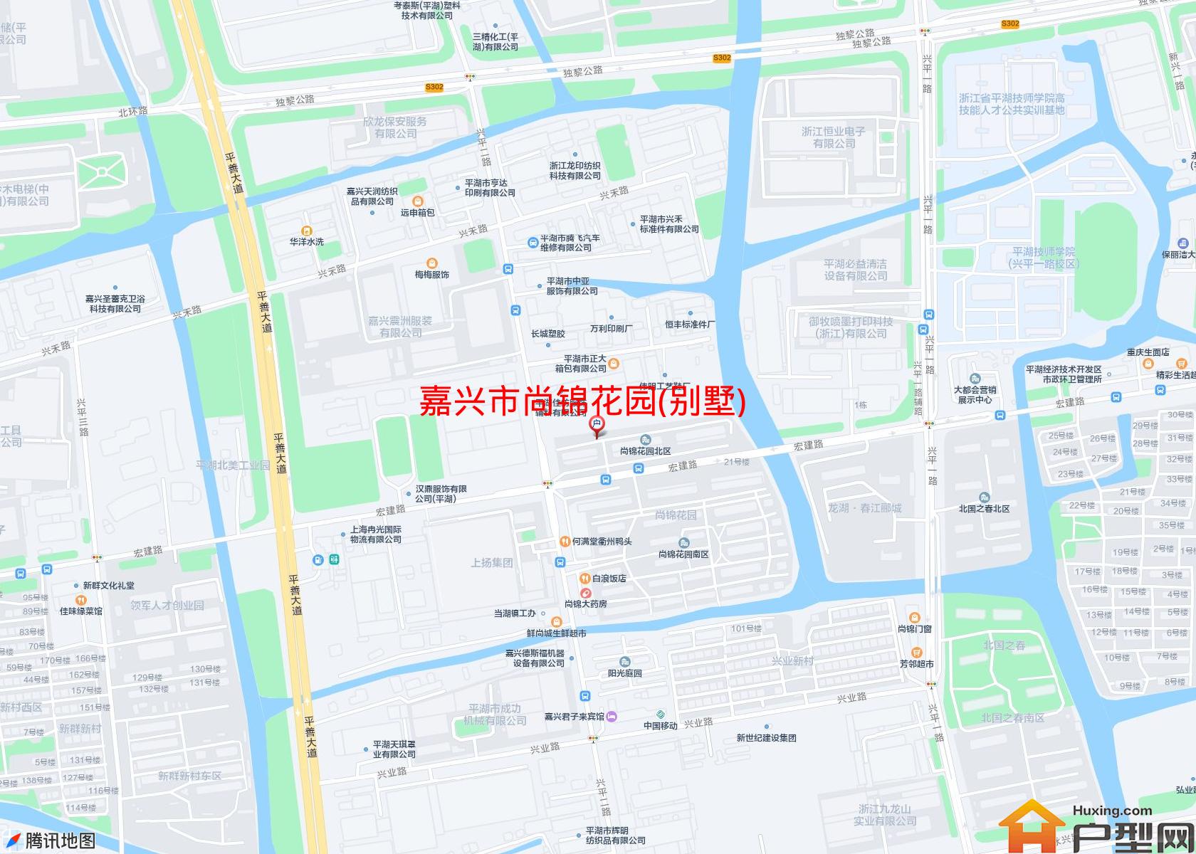 尚锦花园(别墅)小区 - 户型网