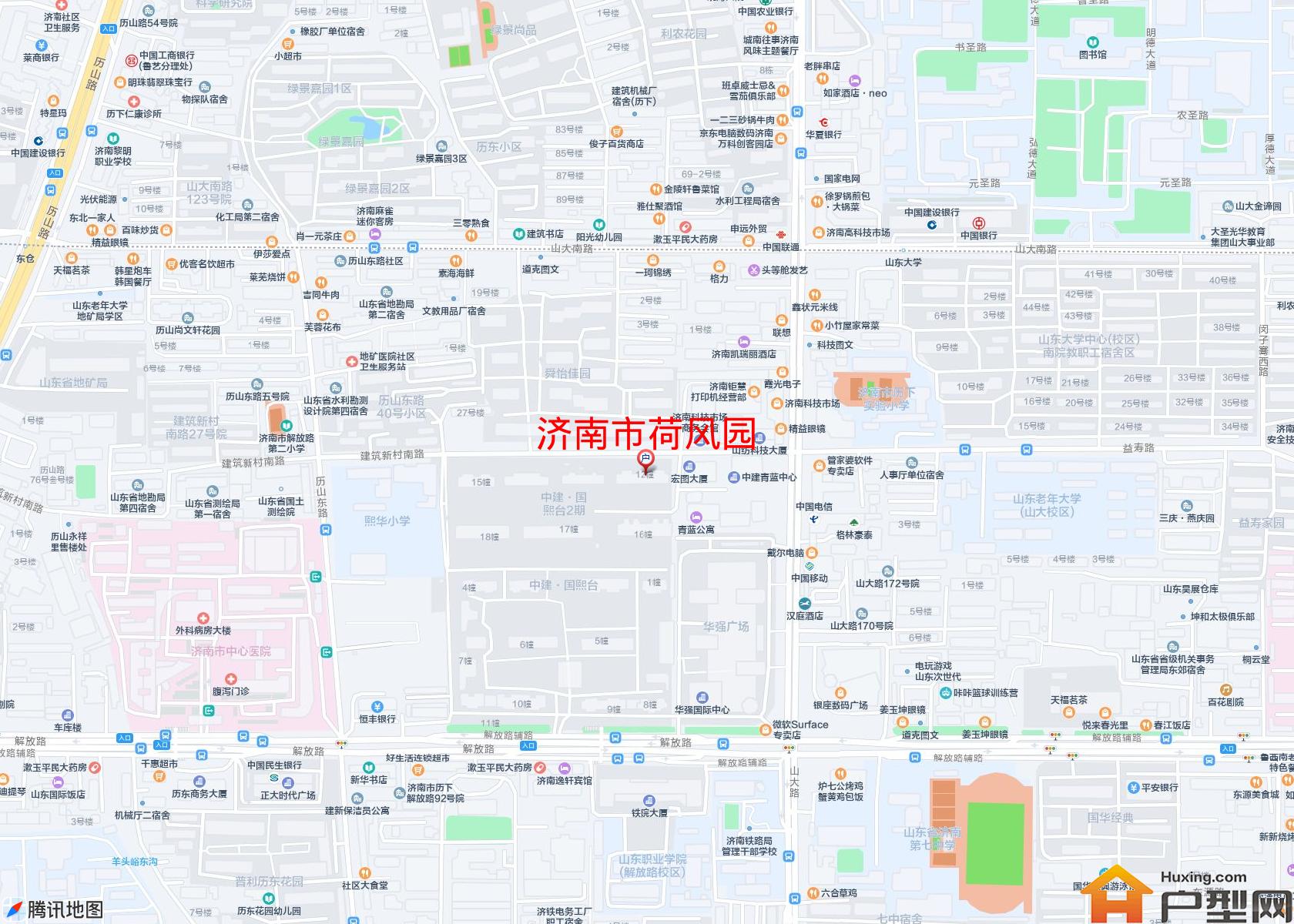 荷风园小区 - 户型网