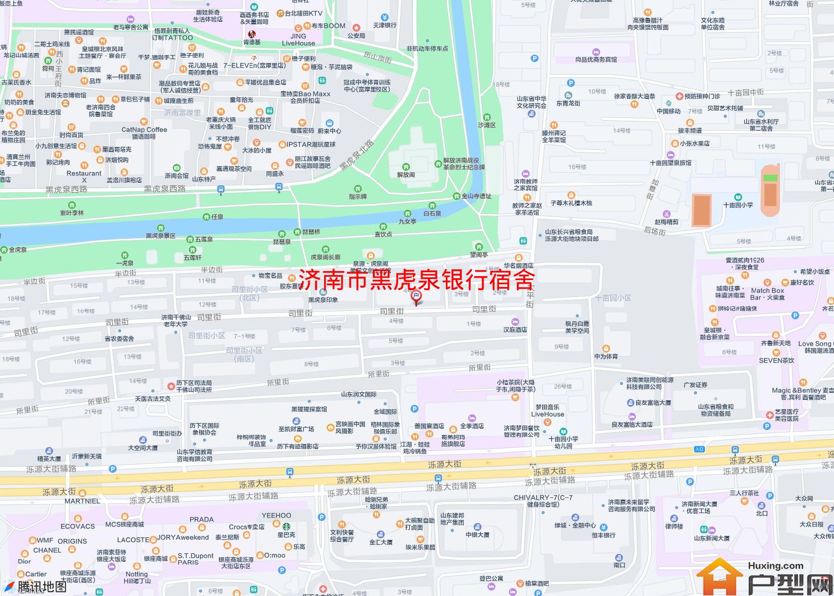 黑虎泉银行宿舍小区 - 户型网