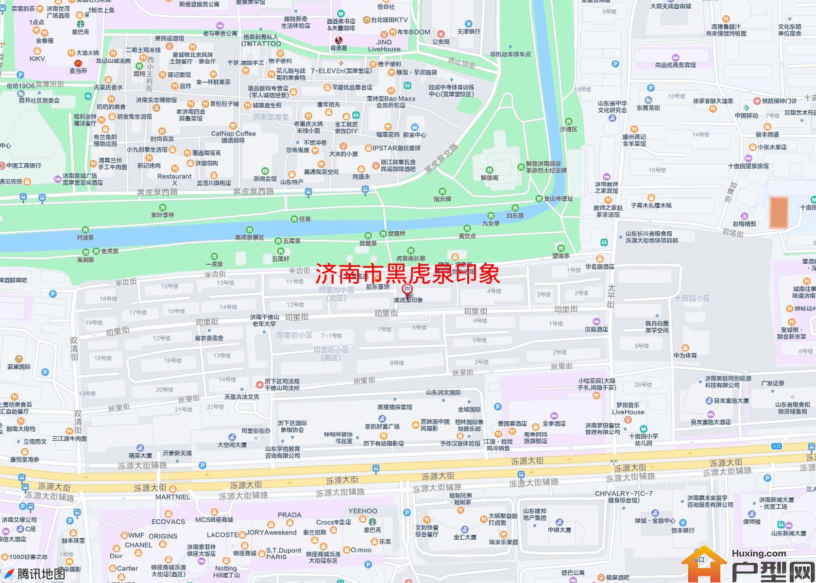 黑虎泉印象小区 - 户型网