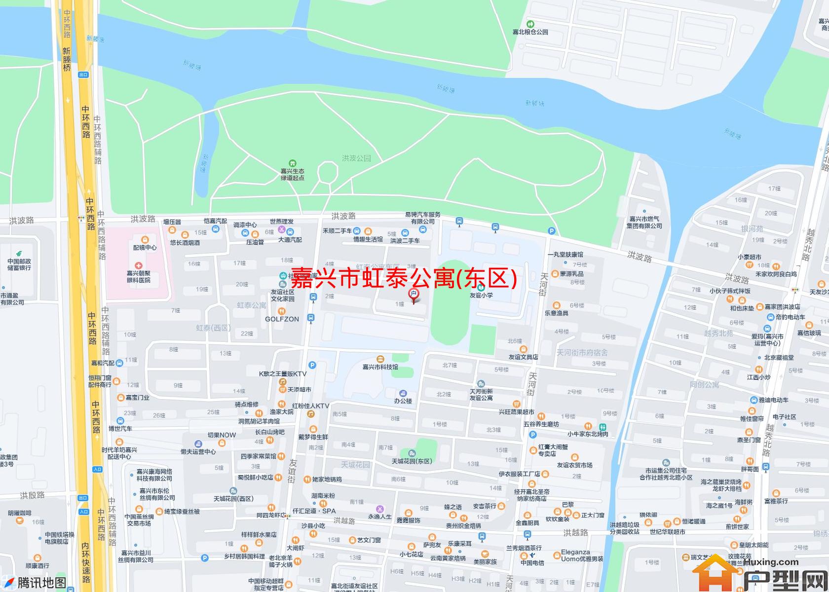 虹泰公寓(东区)小区 - 户型网