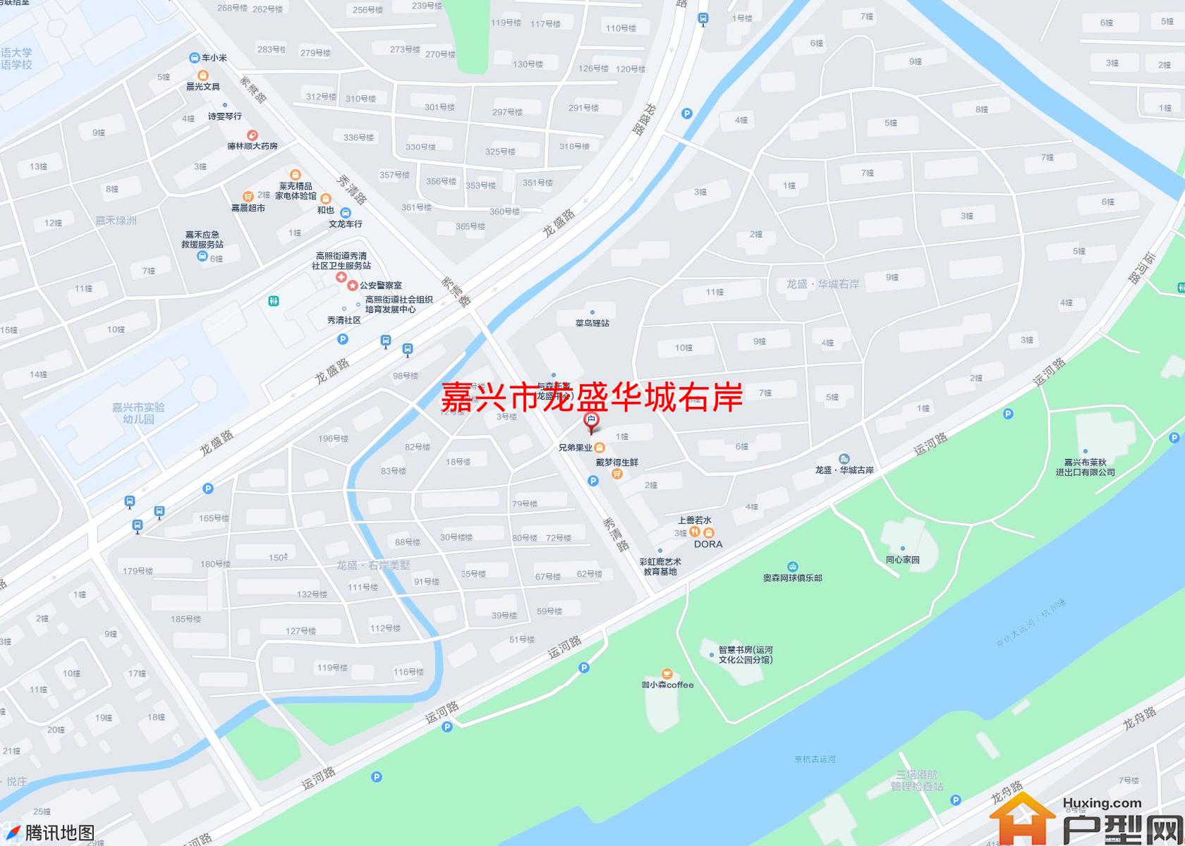 龙盛华城右岸小区 - 户型网