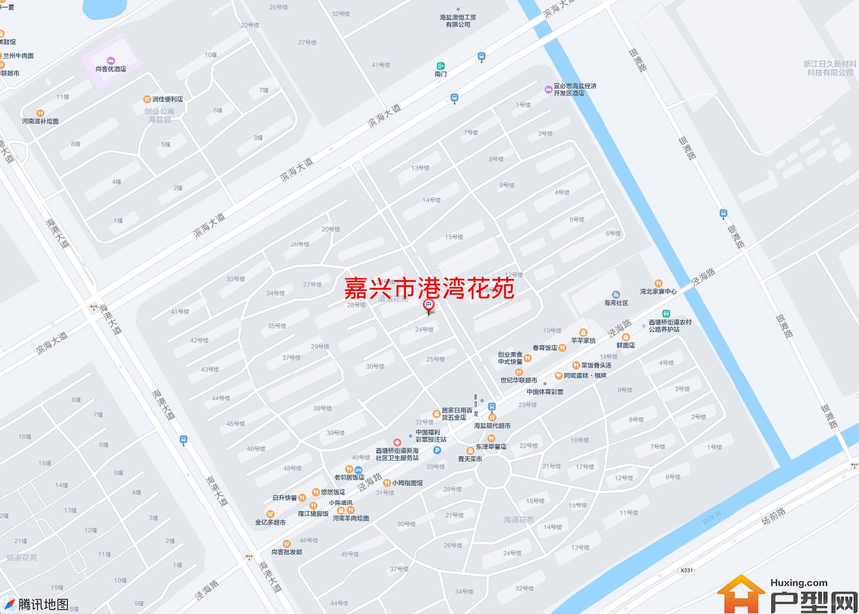 港湾花苑小区 - 户型网