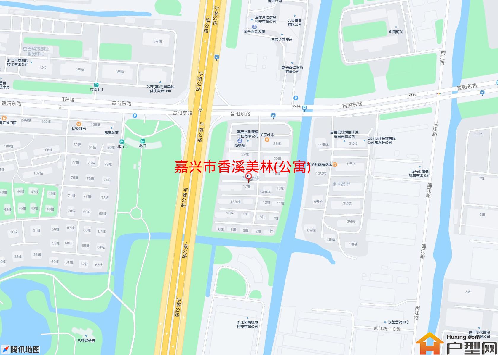 香溪美林(公寓)小区 - 户型网
