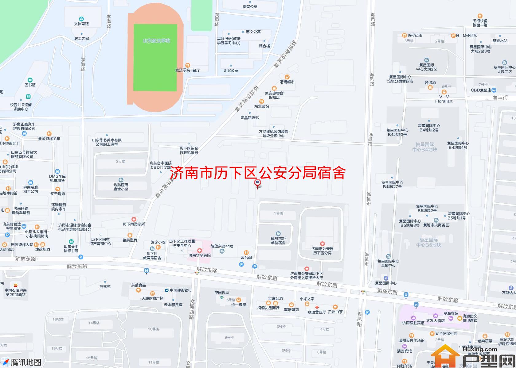 历下区公安分局宿舍小区 - 户型网