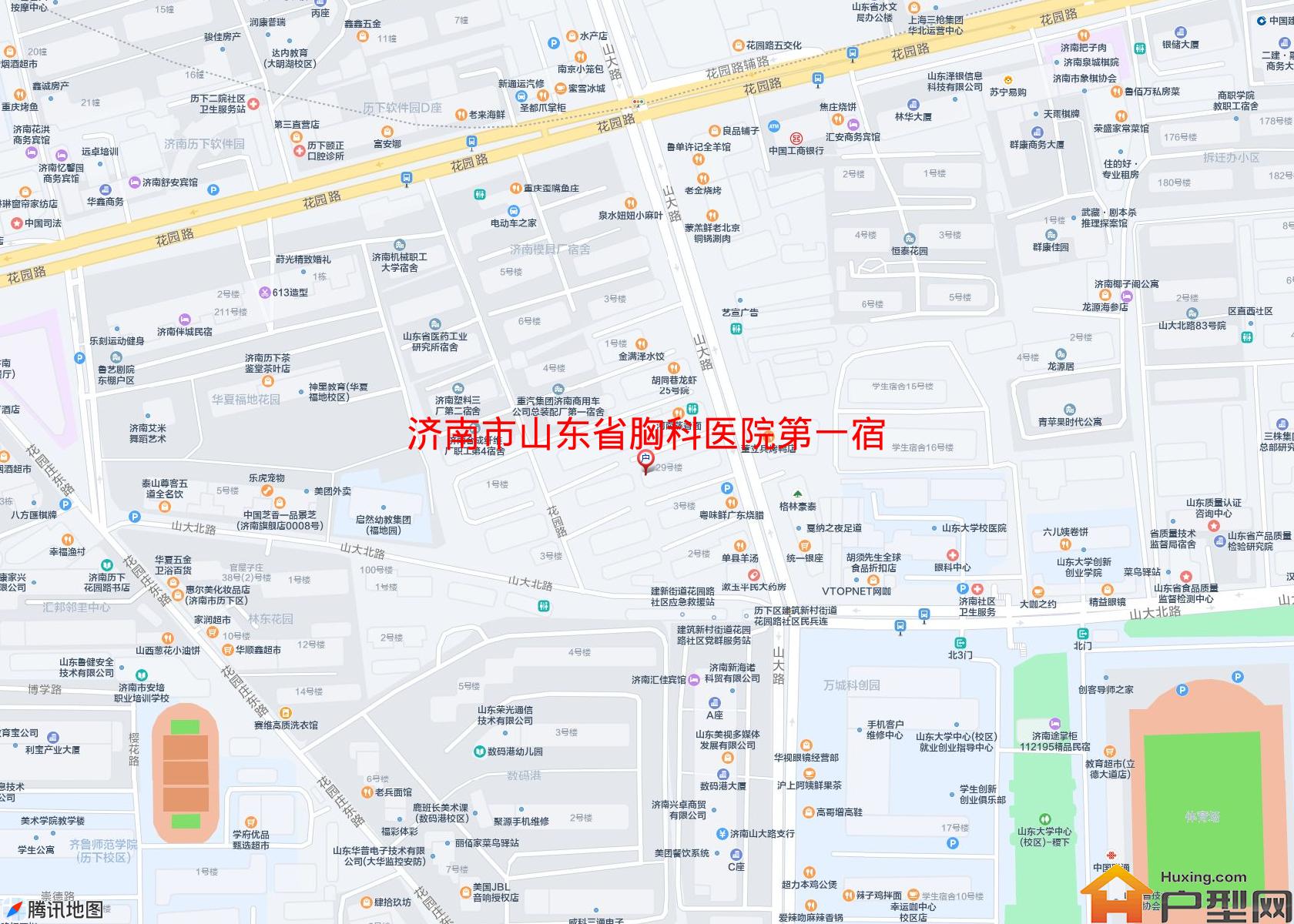 山东省胸科医院第一宿舍小区 - 户型网