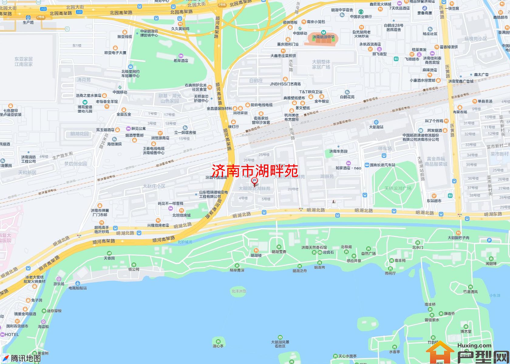 湖畔苑小区 - 户型网