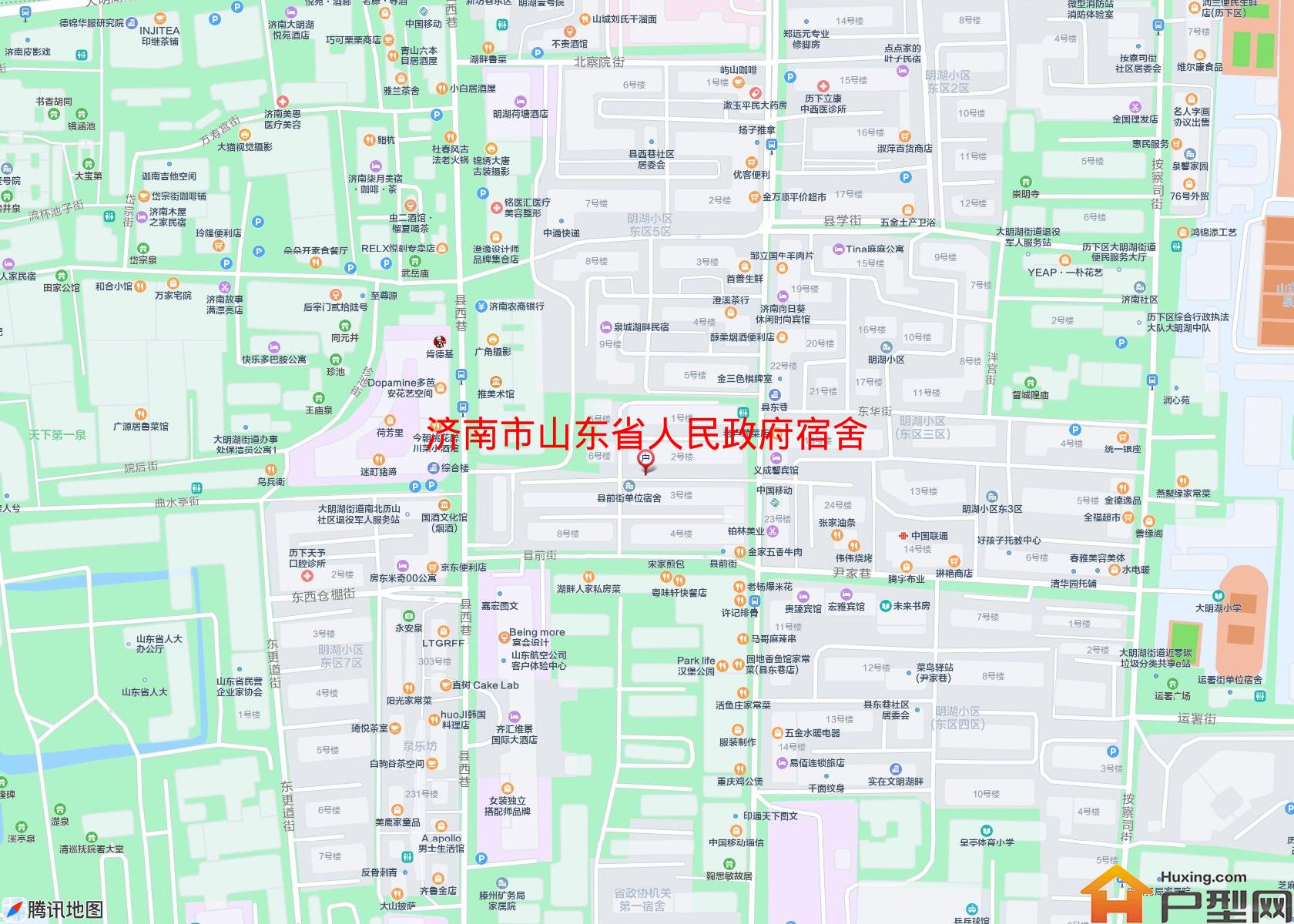 山东省人民政府宿舍小区 - 户型网