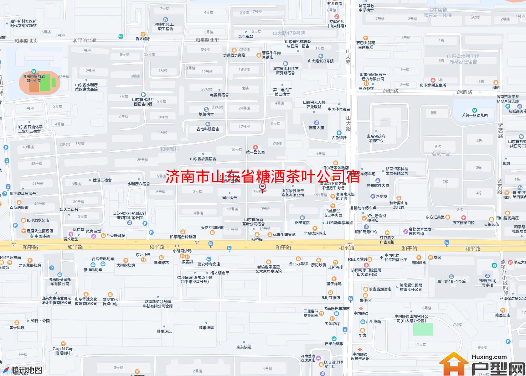 山东省糖酒茶叶公司宿舍小区 - 户型网