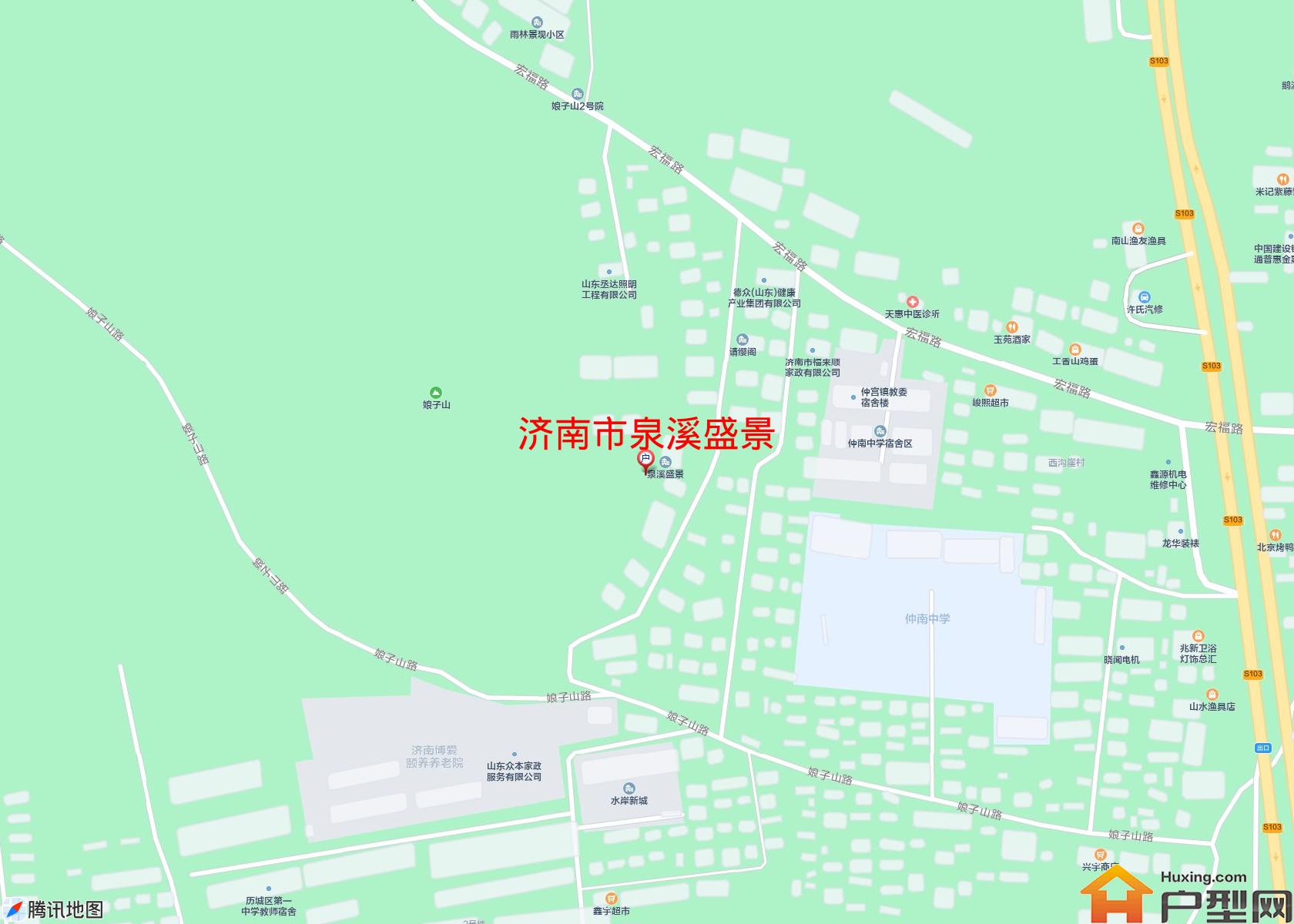 泉溪盛景小区 - 户型网