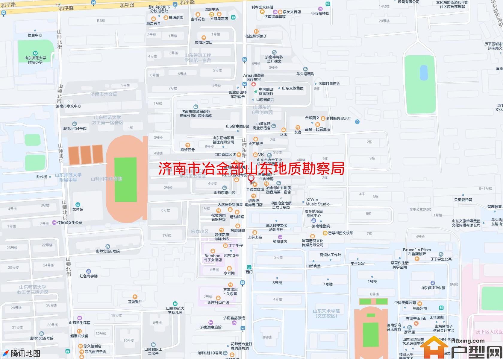 冶金部山东地质勘察局第一宿舍小区 - 户型网