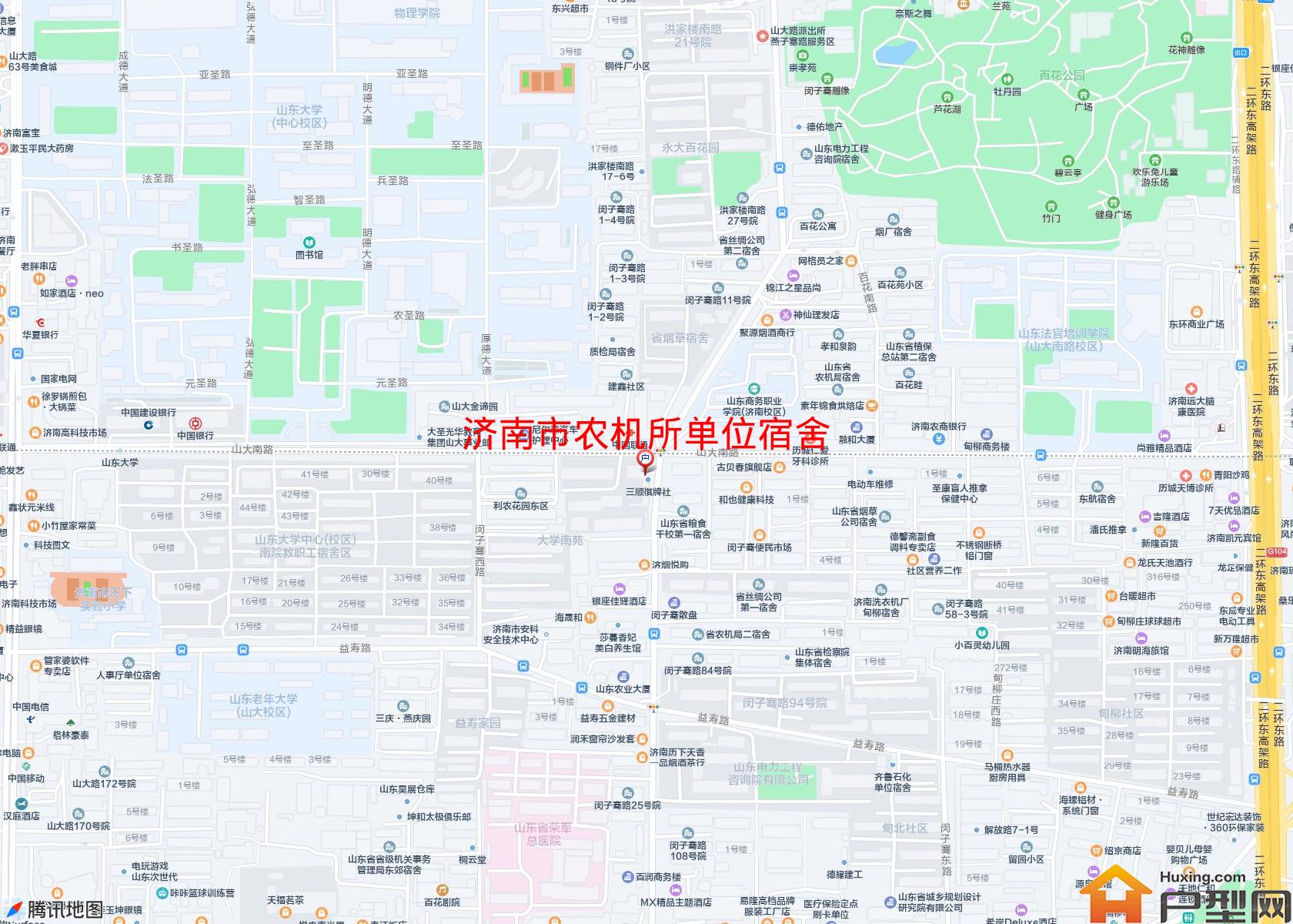 农机所单位宿舍小区 - 户型网