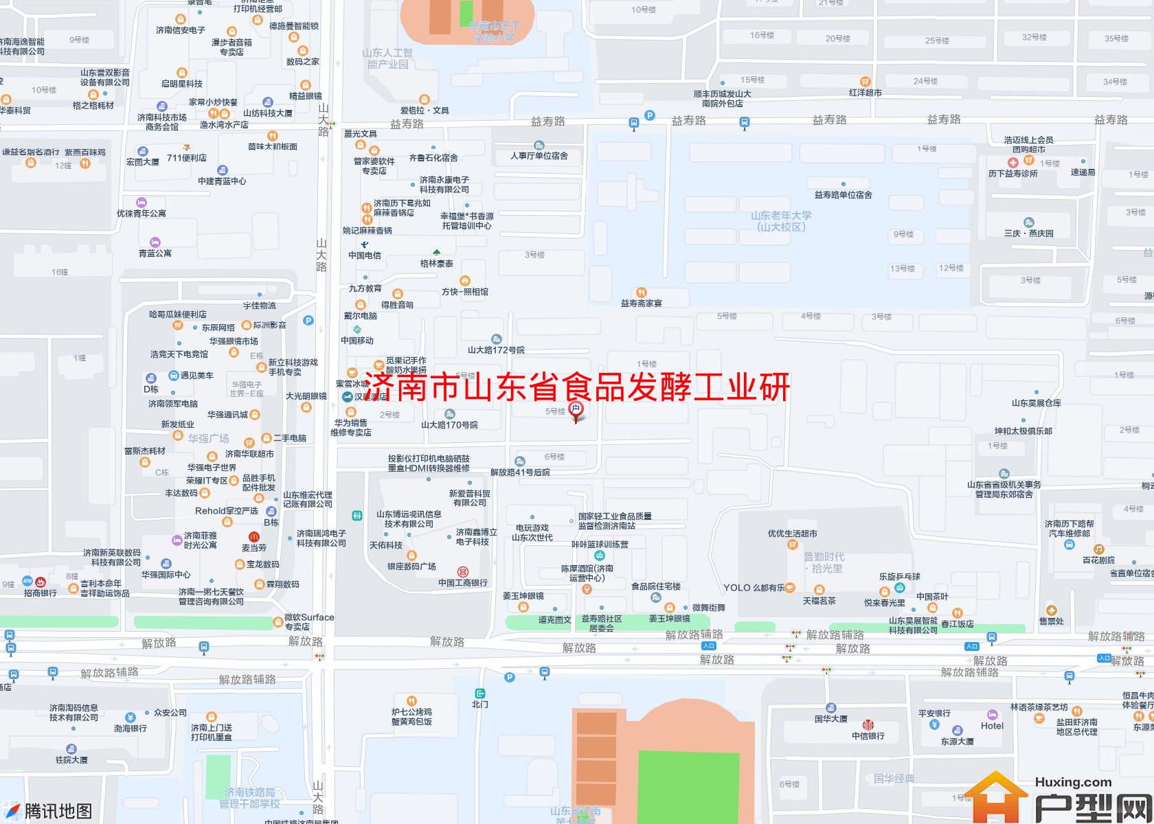山东省食品发酵工业研究设计院宿舍小区 - 户型网