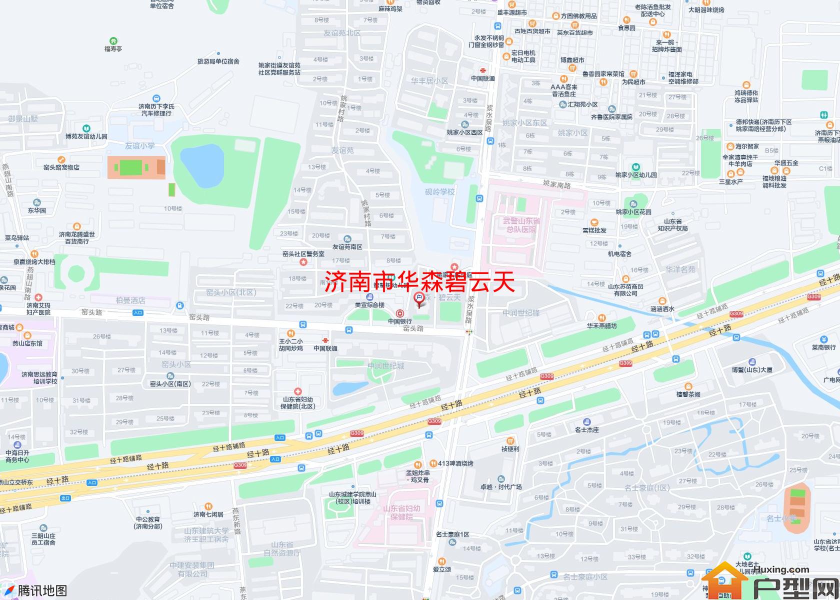 华森碧云天小区 - 户型网