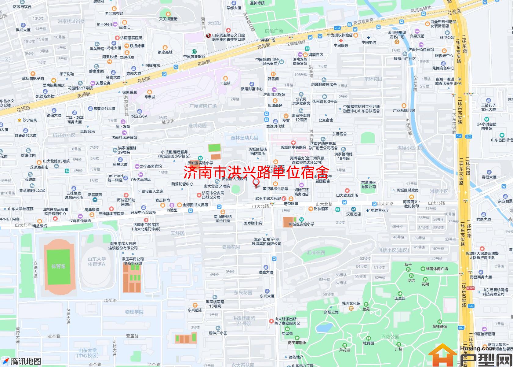 洪兴路单位宿舍小区 - 户型网