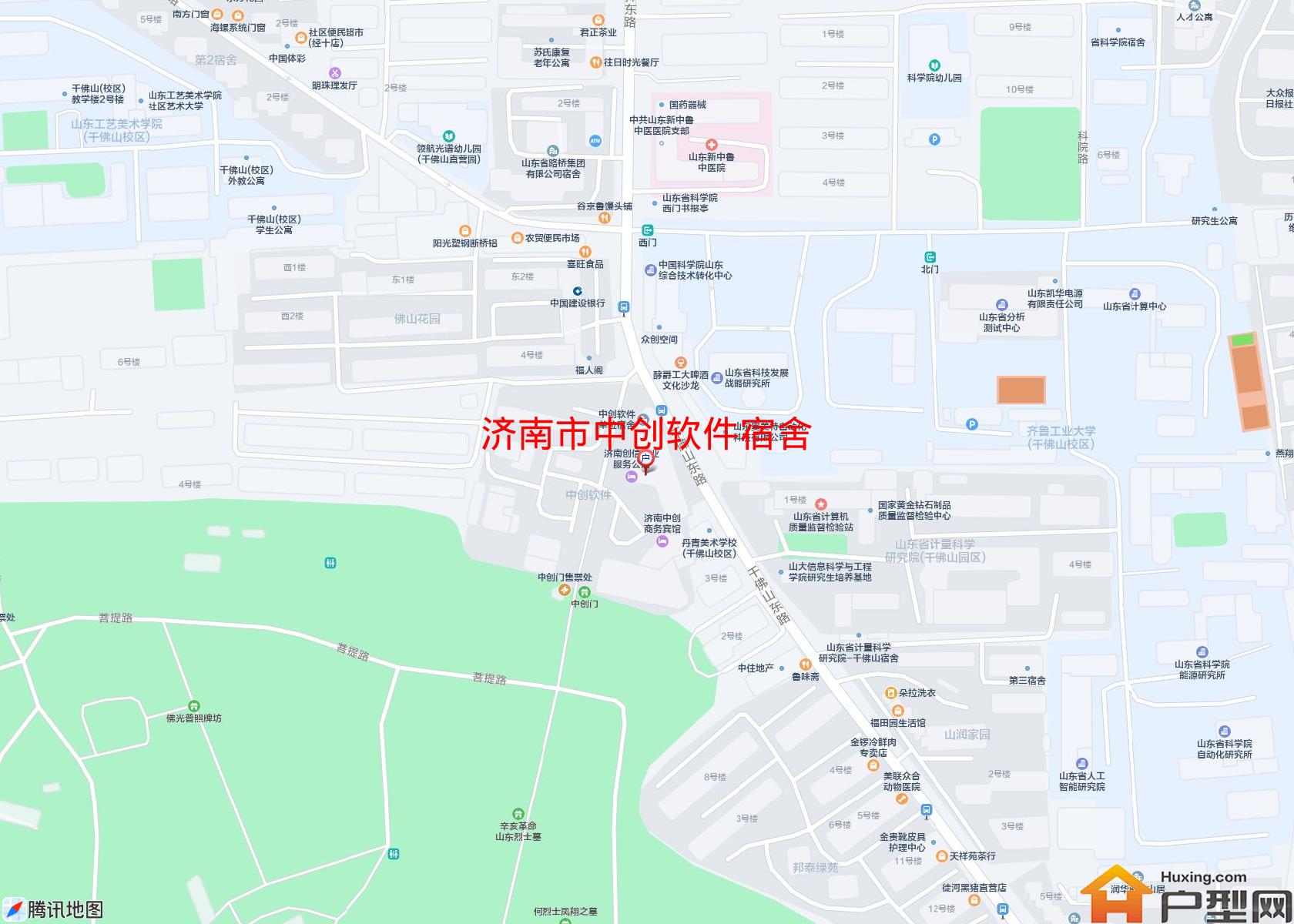 中创软件宿舍小区 - 户型网