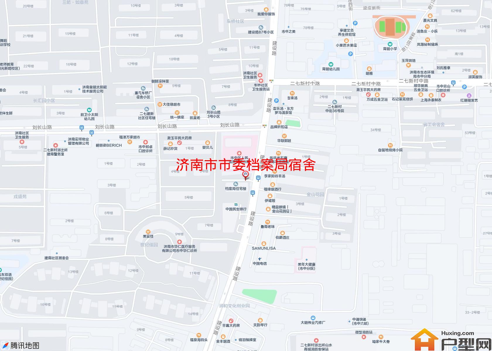 市委档案局宿舍小区 - 户型网