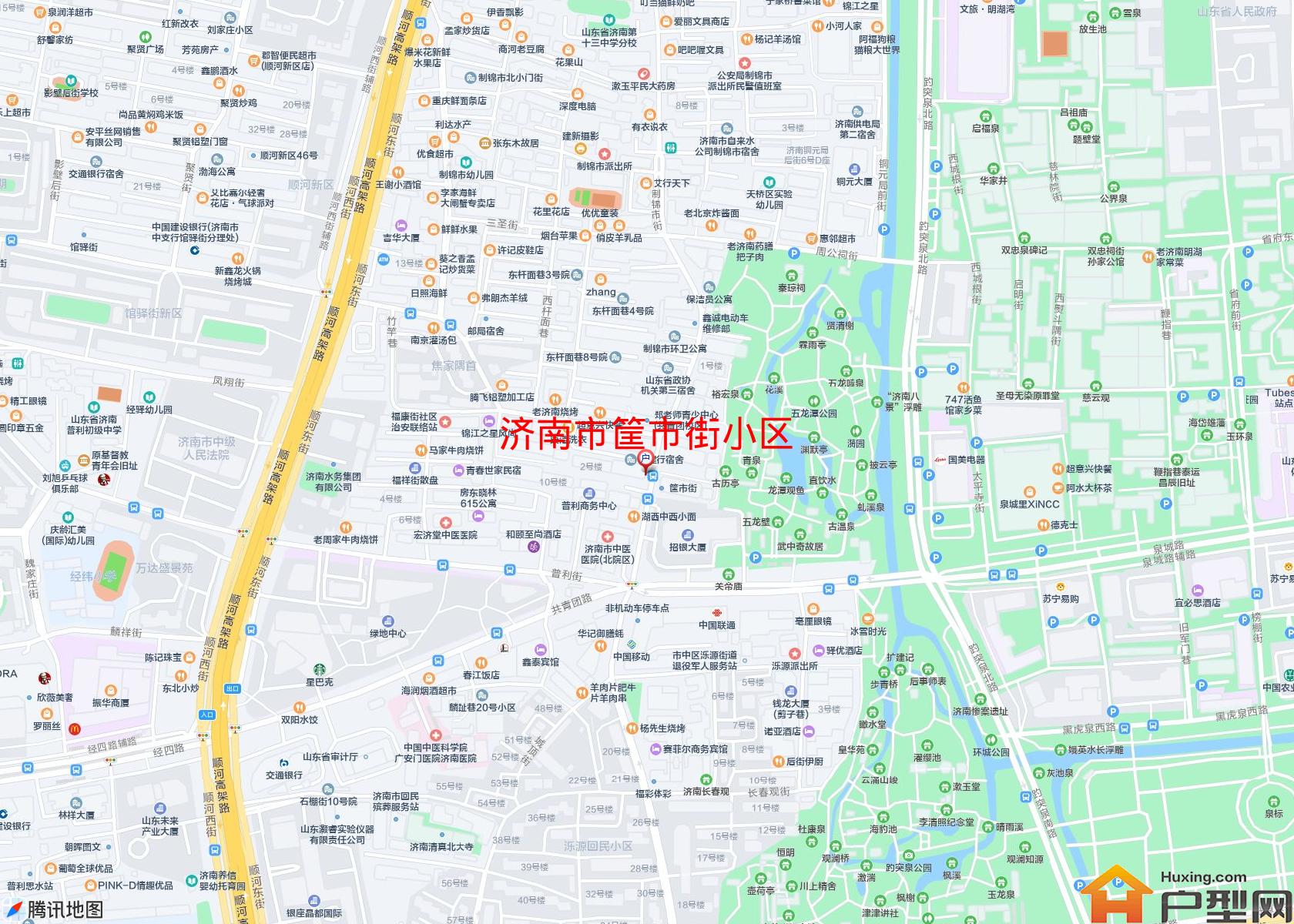 筐市街小区小区 - 户型网