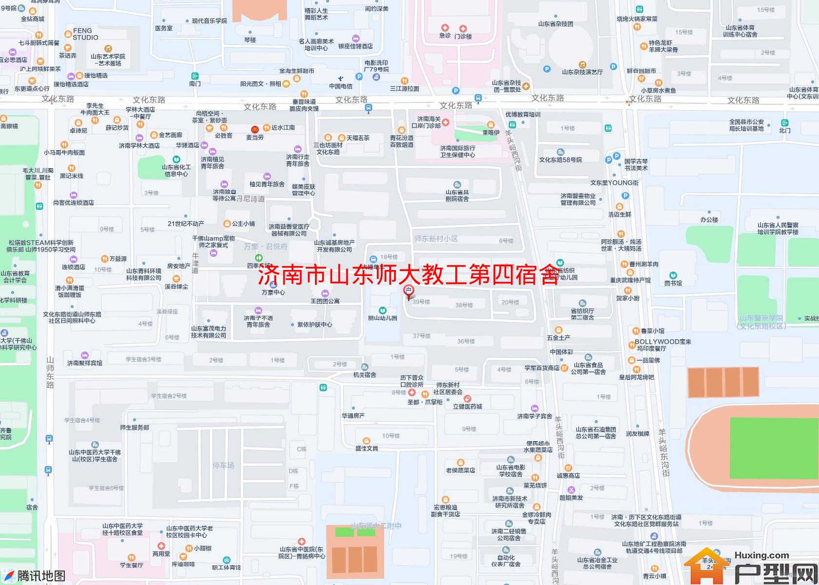 山东师大教工第四宿舍区小区 - 户型网