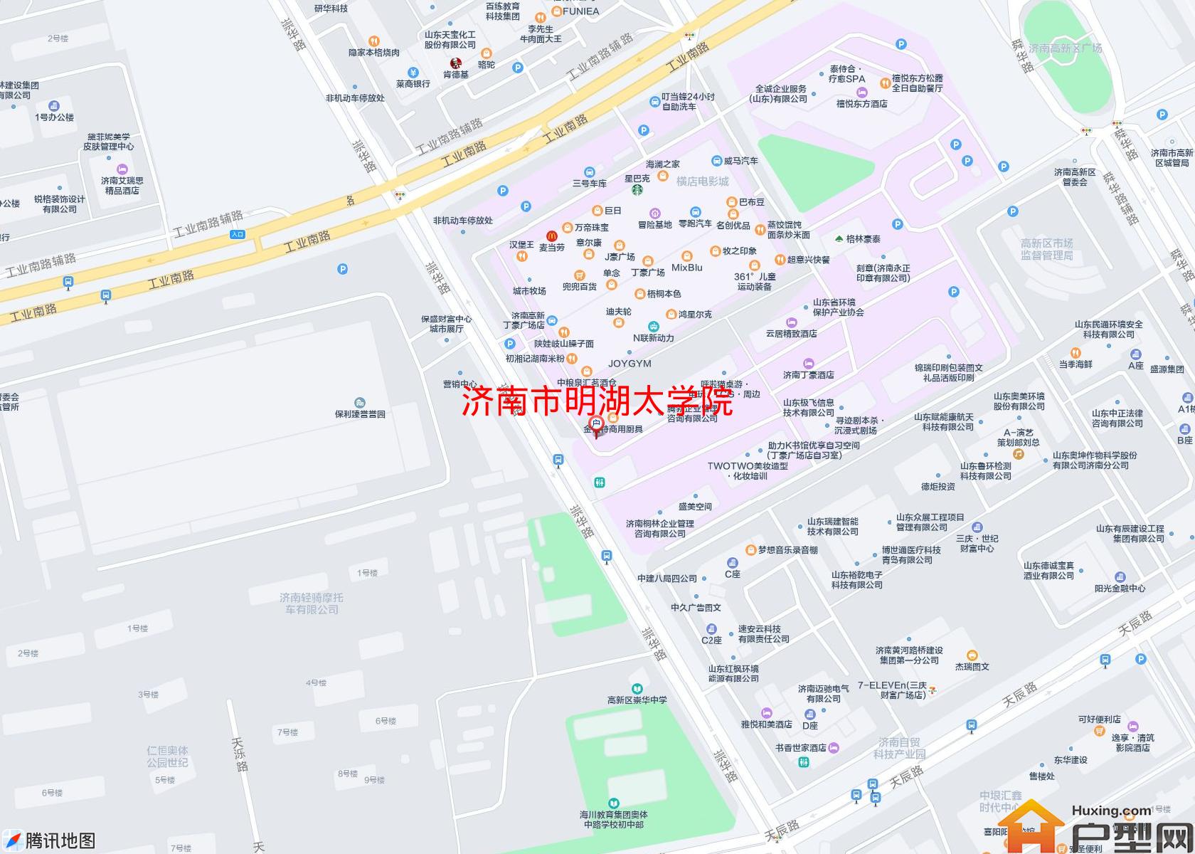 明湖太学院小区 - 户型网