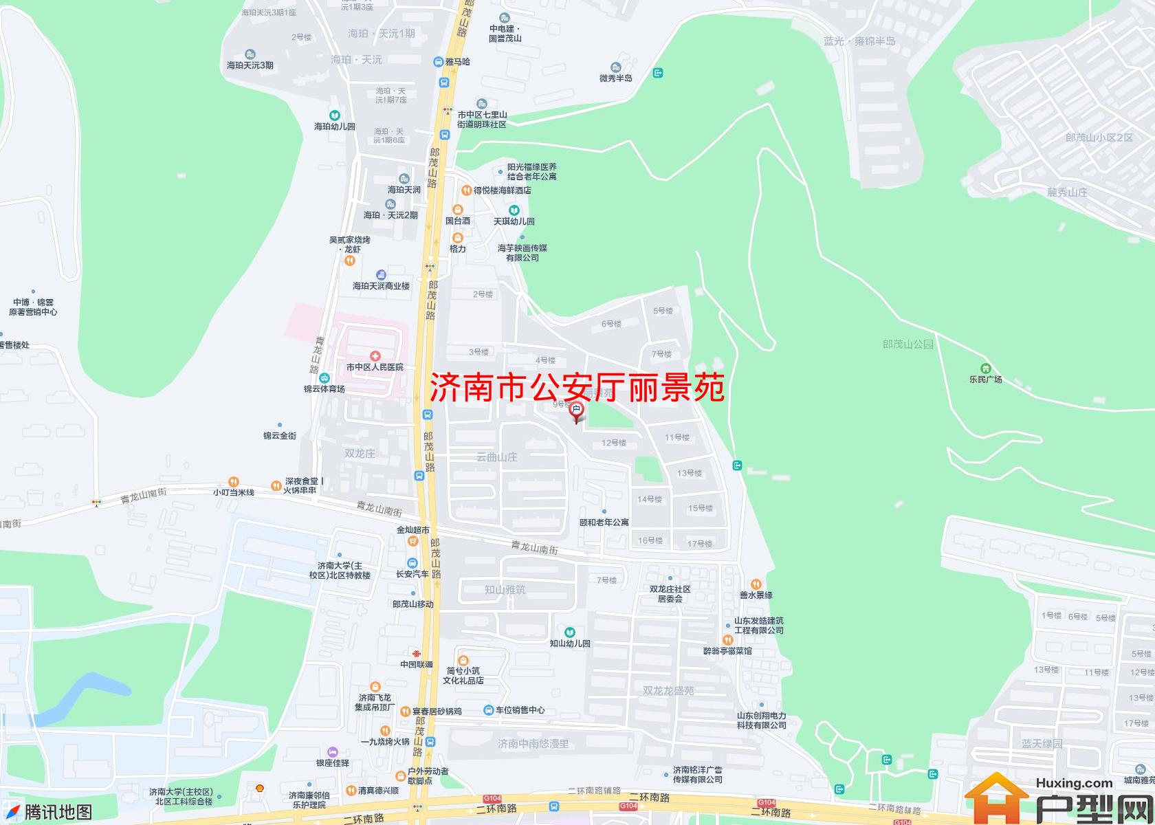 公安厅丽景苑小区 - 户型网