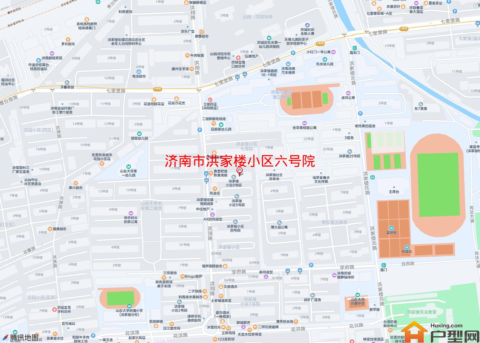 洪家楼小区六号院小区 - 户型网