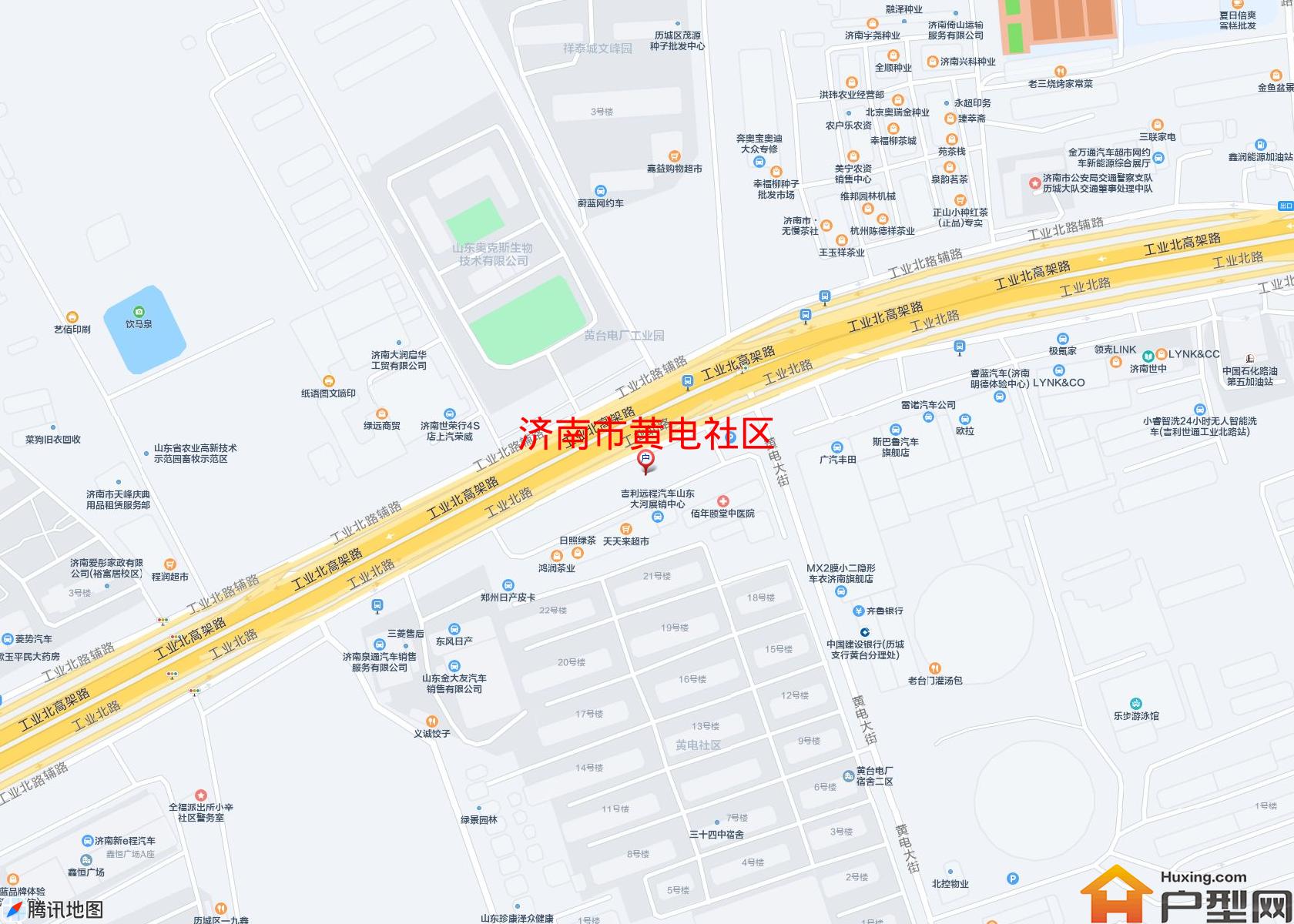 黄电社区小区 - 户型网
