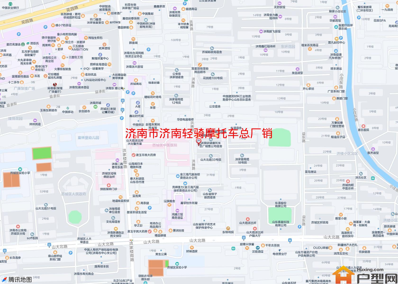 济南轻骑摩托车总厂销售公司宿舍小区 - 户型网