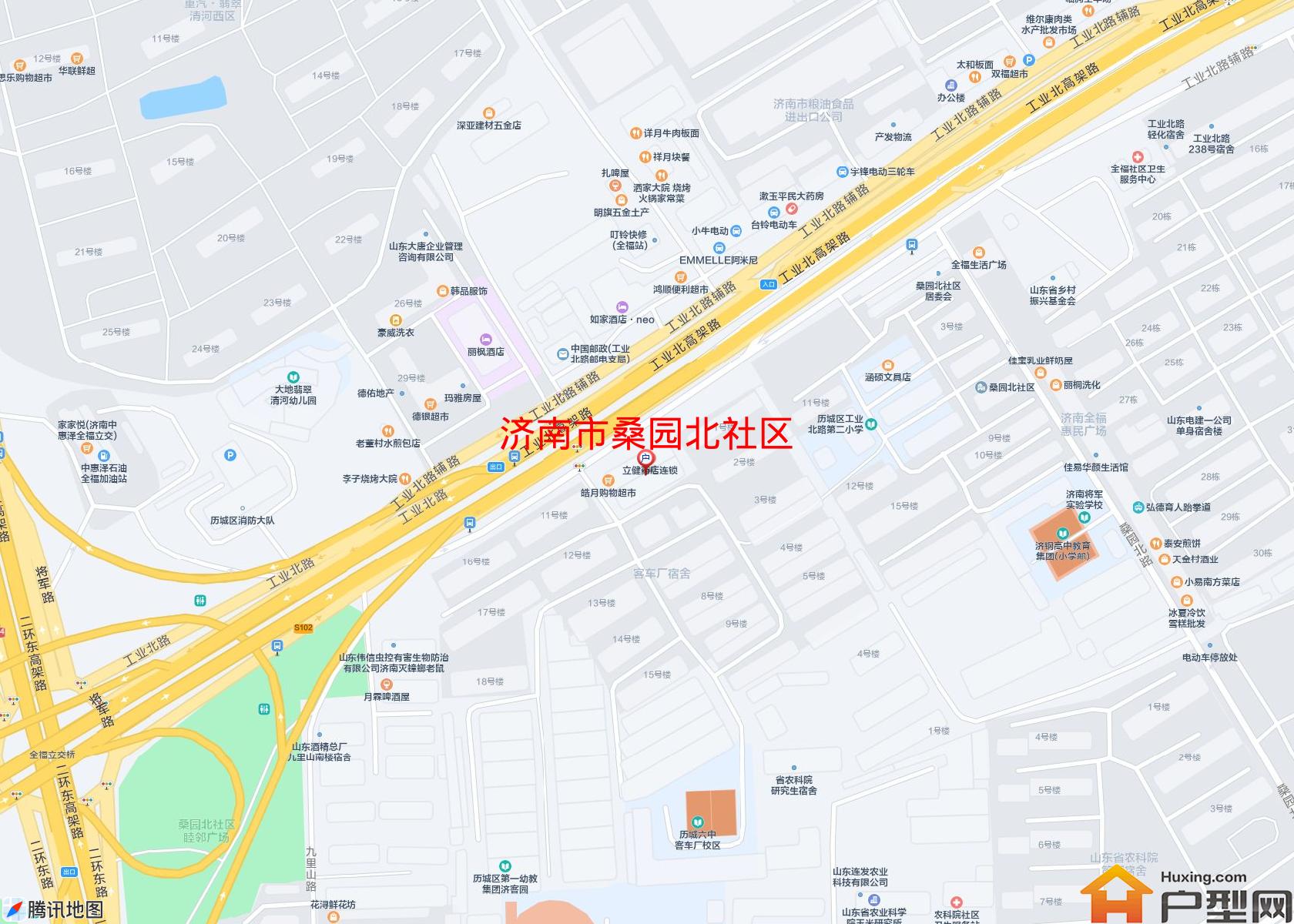 桑园北社区小区 - 户型网