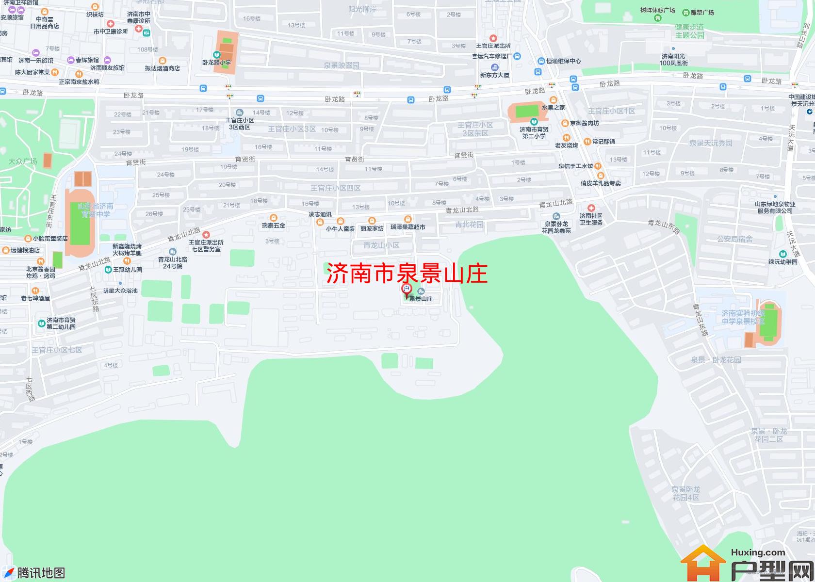 泉景山庄小区 - 户型网
