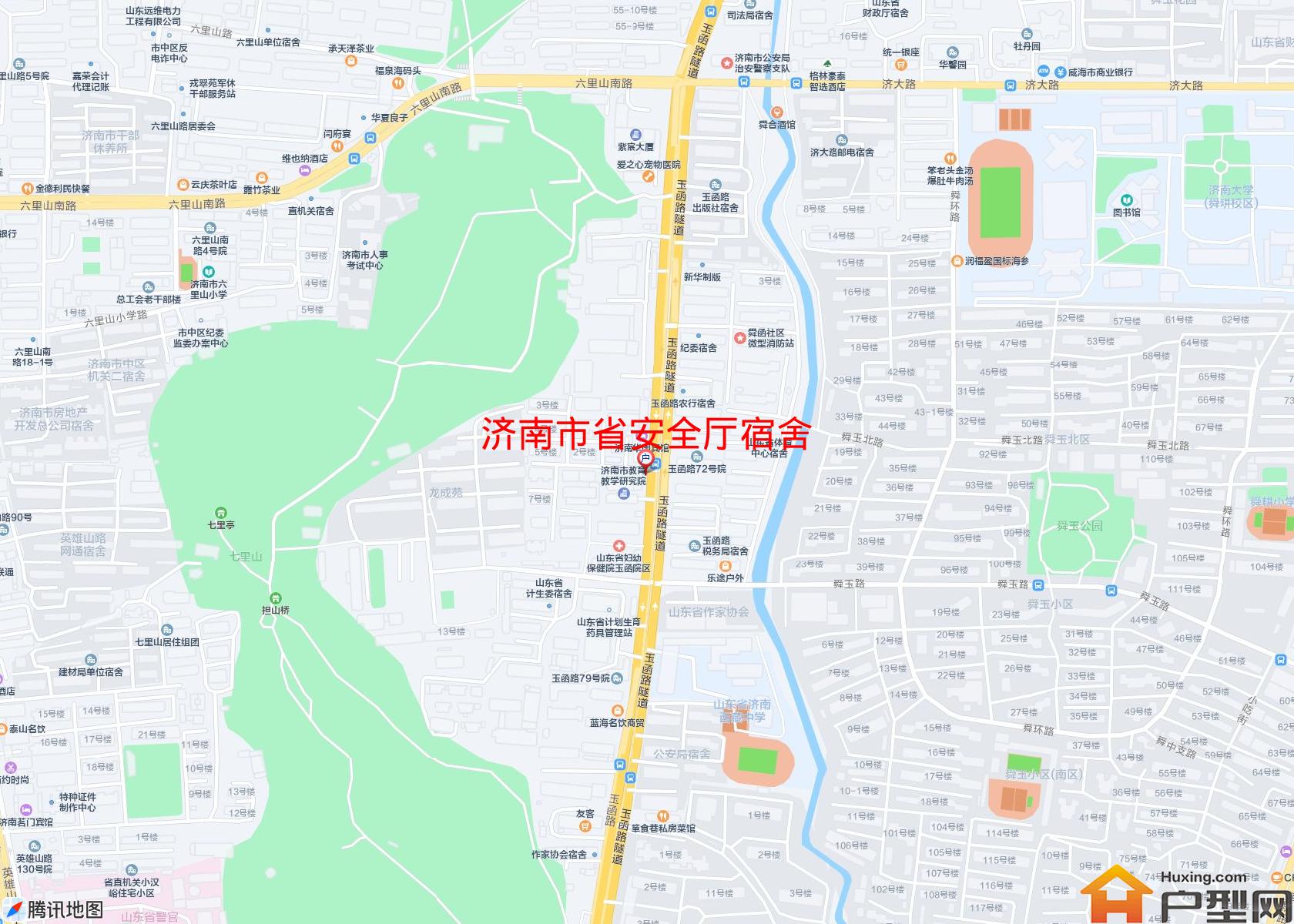 省安全厅宿舍小区 - 户型网