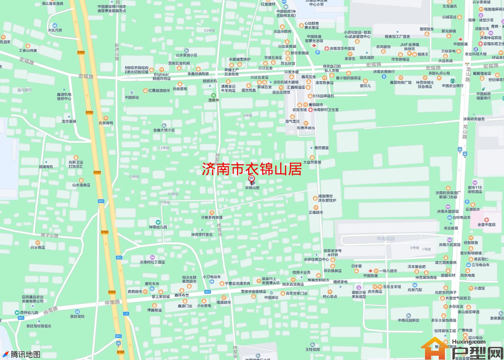 衣锦山居小区 - 户型网