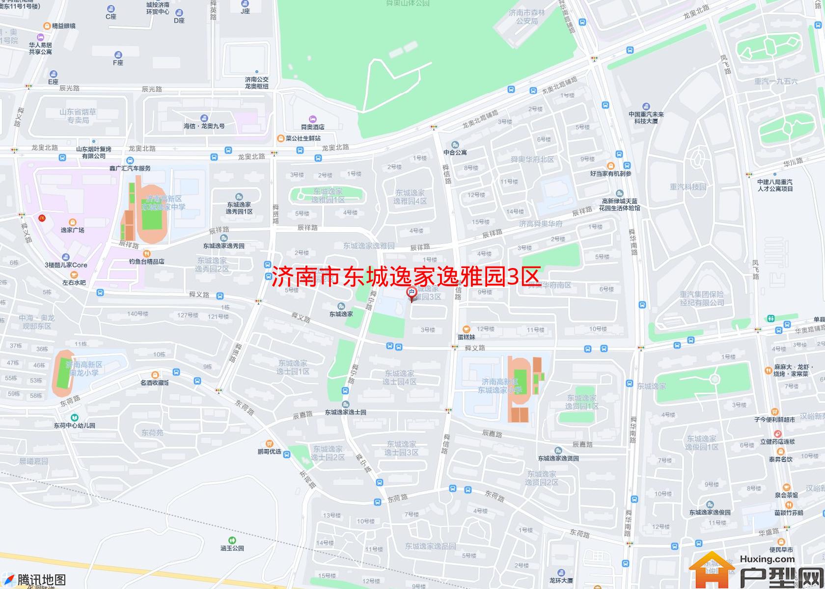 东城逸家逸雅园3区小区 - 户型网