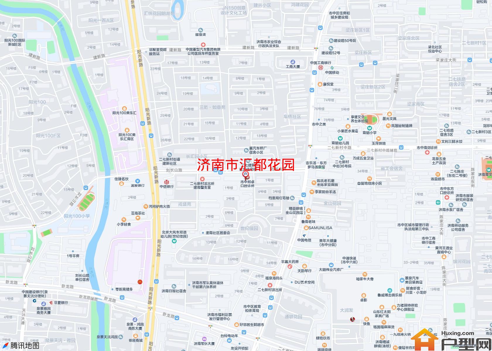 汇都花园小区 - 户型网