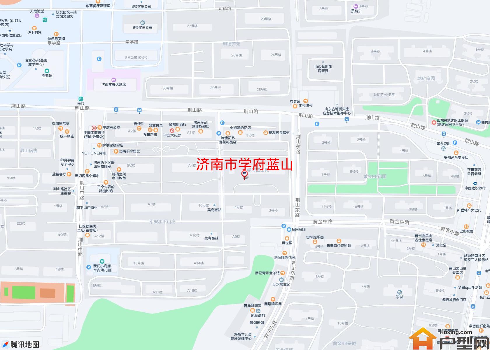 学府蓝山小区 - 户型网