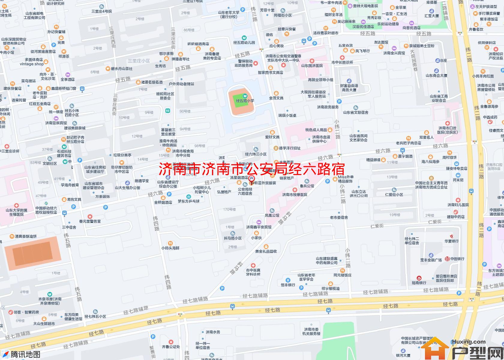 济南市公安局经六路宿舍小区 - 户型网