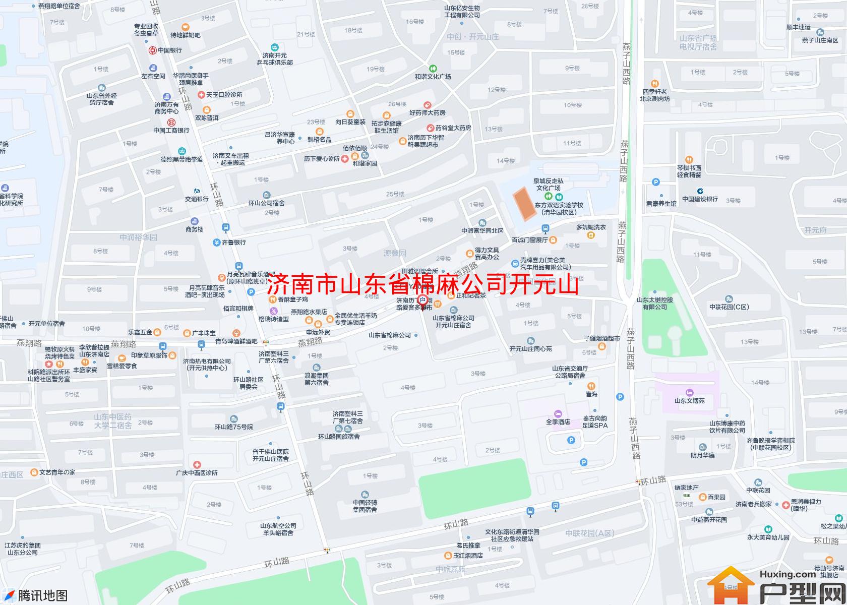 山东省棉麻公司开元山庄宿舍小区 - 户型网