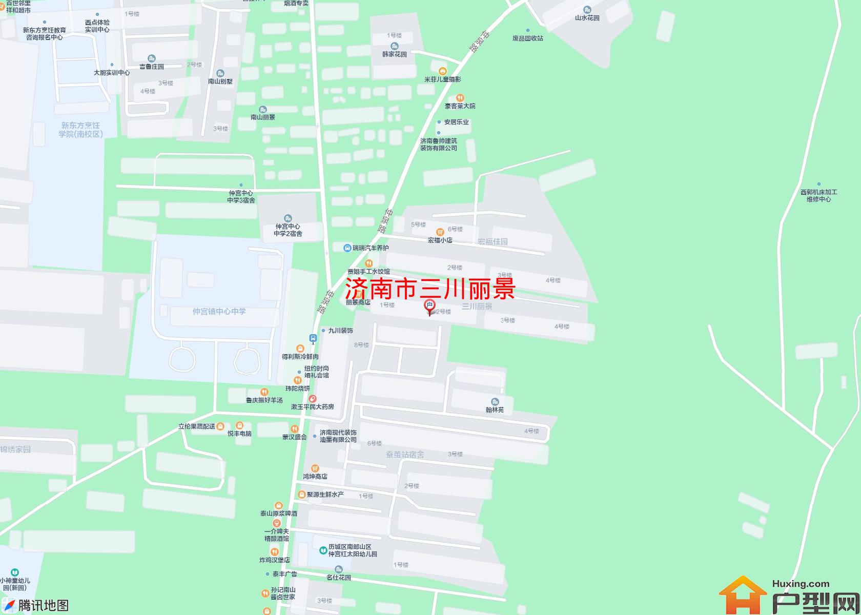 三川丽景小区 - 户型网 三川丽景小区 - 户型网
