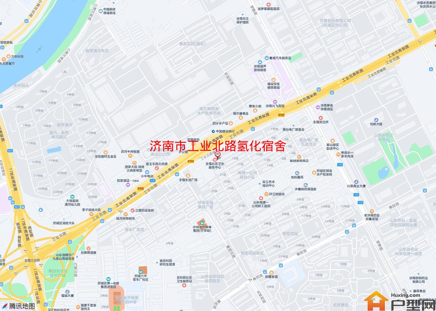 工业北路氢化宿舍小区 - 户型网