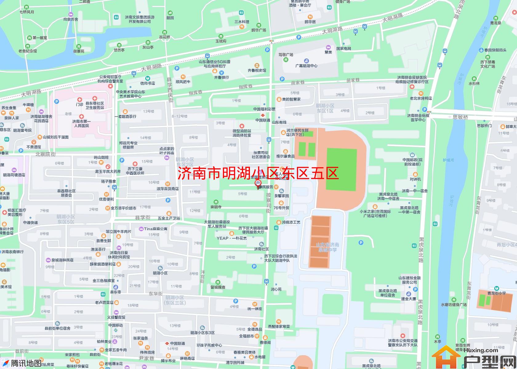 明湖小区东区五区小区 - 户型网