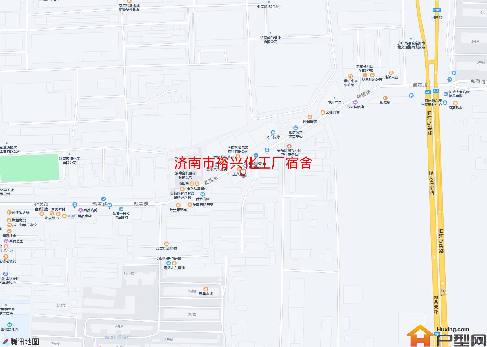 裕兴化工厂宿舍小区 - 户型网