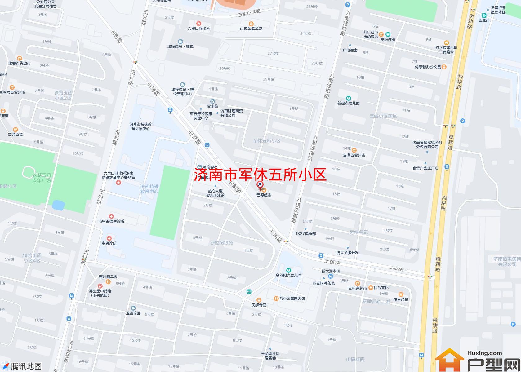军休五所小区小区 - 户型网