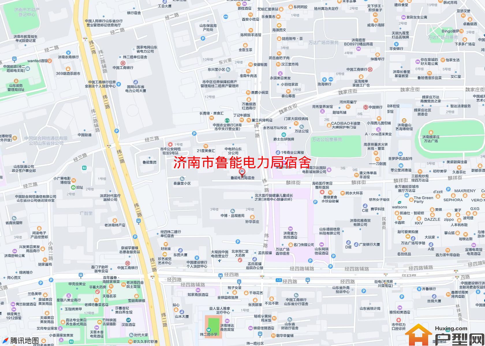 鲁能电力局宿舍小区 - 户型网