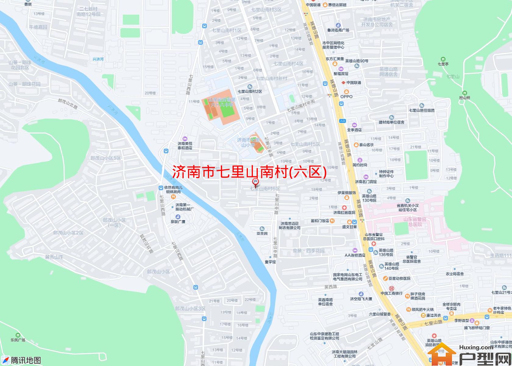 七里山南村(六区)小区 - 户型网