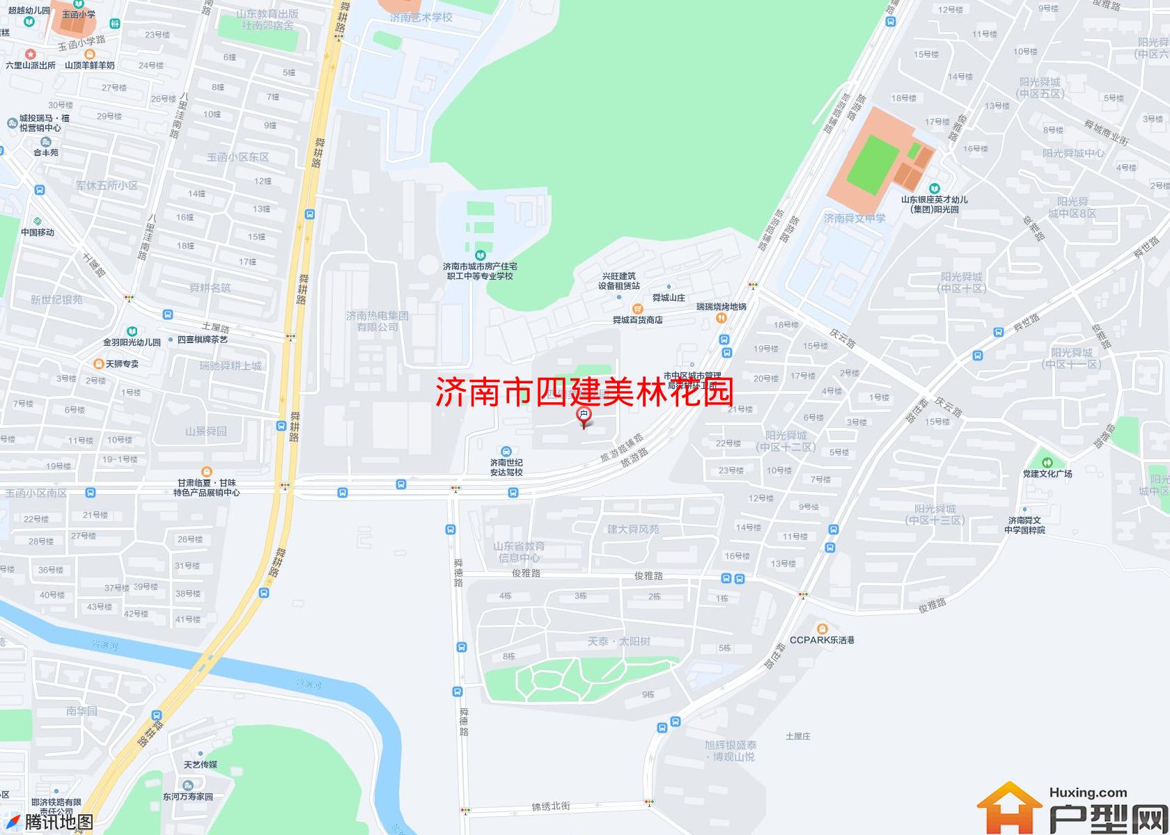 四建美林花园小区 - 户型网