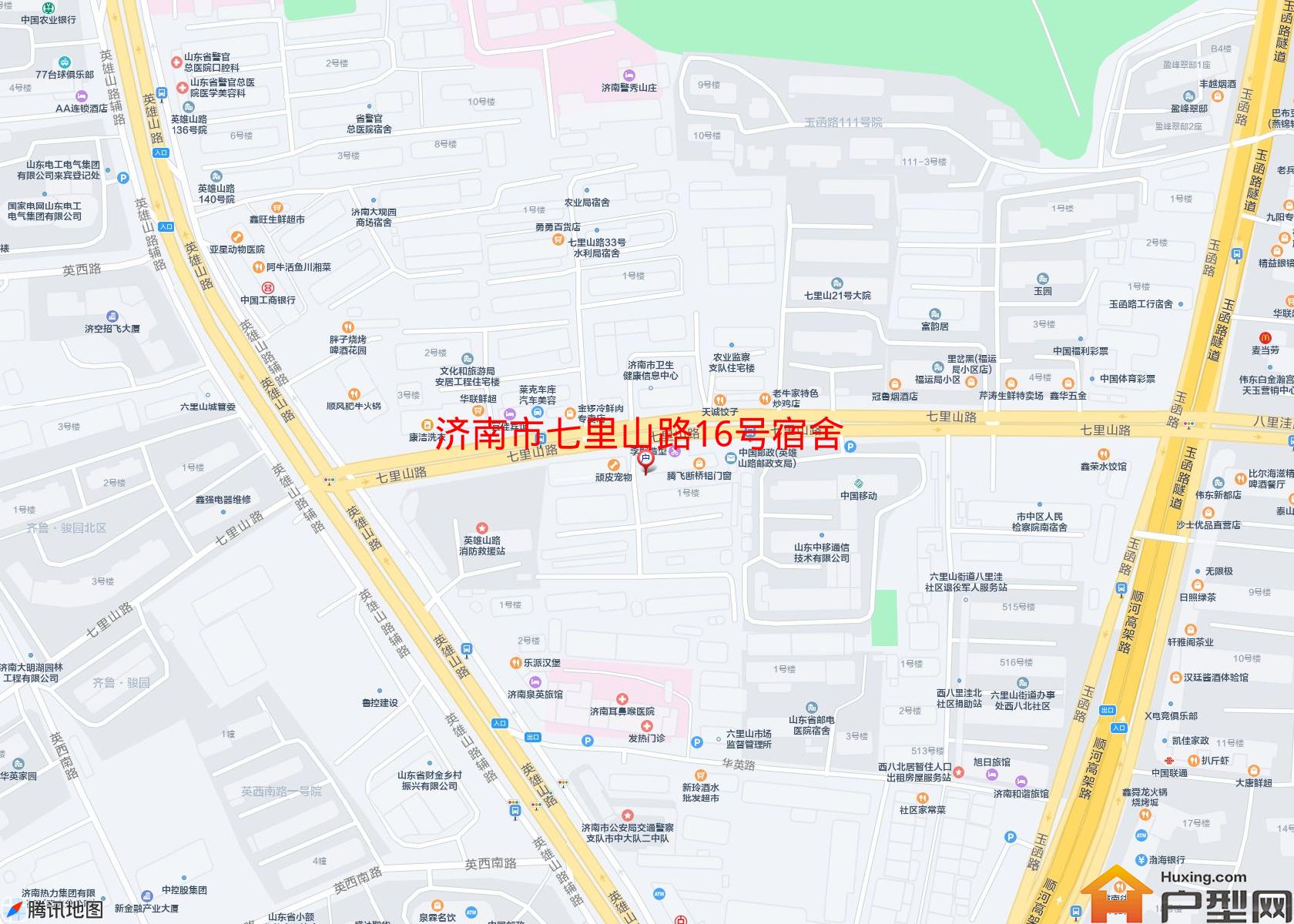 七里山路16号宿舍小区 - 户型网